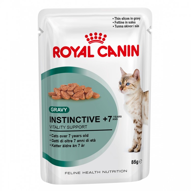 Hrana umeda Royal Canin Instinctive 7+ Pouch 12x85g
